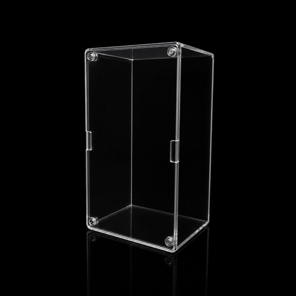 Display Box Pajangan Akrilik Custom PxLxT 15x15x35cm
