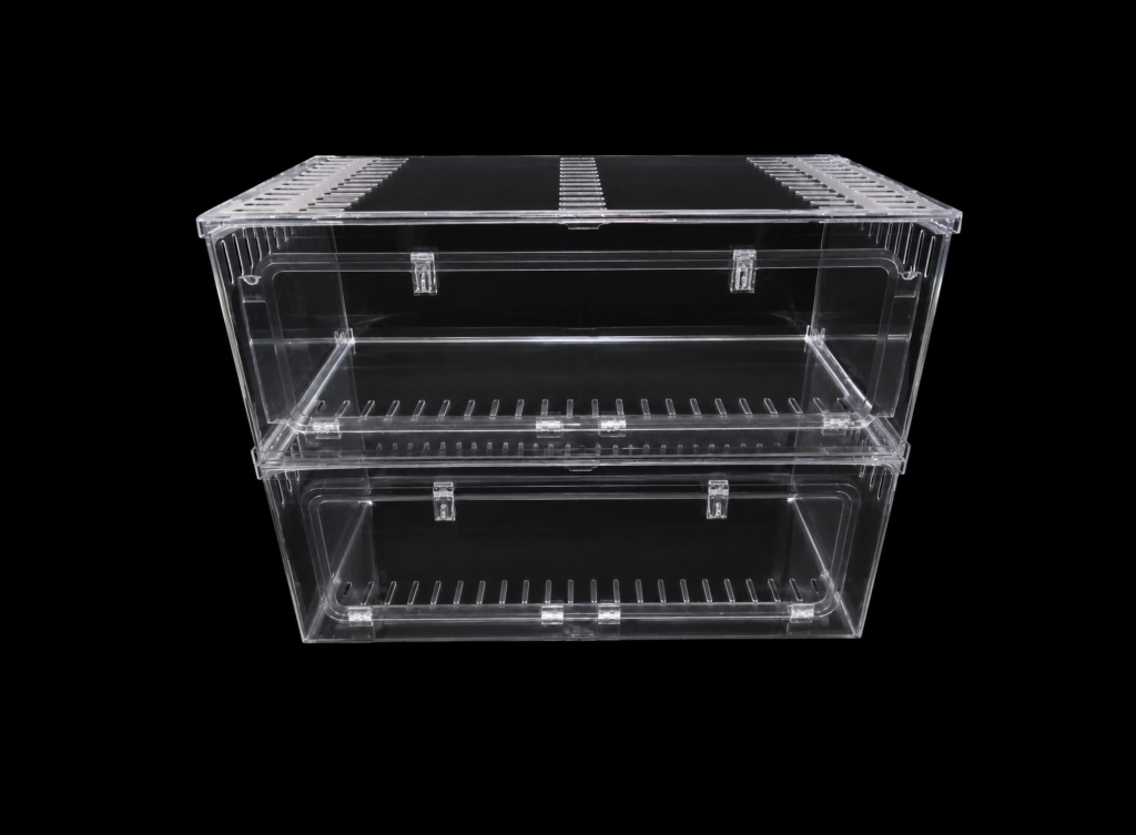 Kandang Hamster 2 Susun Akrilik 80x40x30cm