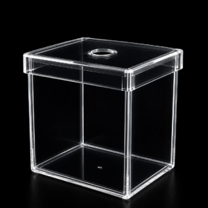 Akuarium plus tutup akrilik PxLxT 15x13x18cm