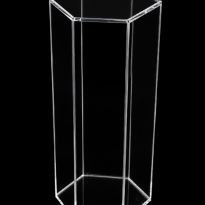 Meja Hexagonal Acrylic DxT 30x70cm